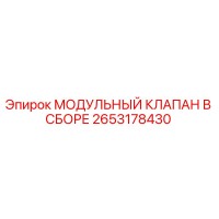 2653178430 МОДУЛЬНЫЙ КЛАПАН В СБОРЕ Epiroc