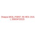 3083412020 MOIL-POINT-18-HEX-OVAL Epiroc