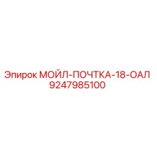 9247985100 МОЙЛ-ПОЧТКА-18-ОАЛ Epiroc