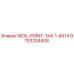 9753204408 MOIL-POINT-1X4-1-4X14 Epiroc
