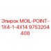 9753204408 MOIL-POINT-1X4-1-4X14 Epiroc