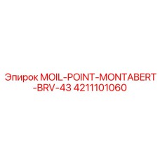 4211101060 MOIL-POINT-MONTABERT-BRV-43 Epiroc