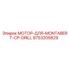 9753205829 МОТОР-ДЛЯ-MONTABERT-CP-DRILL Epiroc