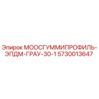 5730013647 МООСГУММИПРОФИЛЬ-ЭПДМ-ГРАУ-30-1 Epiroc