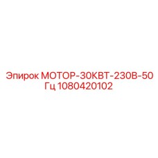 1080420102 МОТОР-30КВТ-230В-50Гц Epiroc