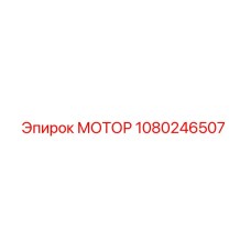 1080246507 МОТОР Эпирок