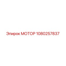 1080257837 МОТОР Эпирок