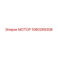 1080289308 МОТОР Эпирок