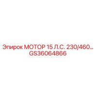 GS36064866 МОТОР 15 Л.С. 230/460 Epiroc