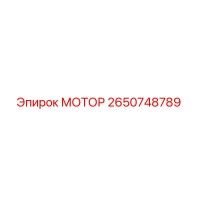2650748789 МОТОР Эпирок