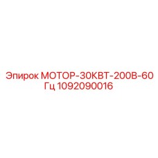 1092090016 МОТОР-30КВТ-200В-60Гц Epiroc