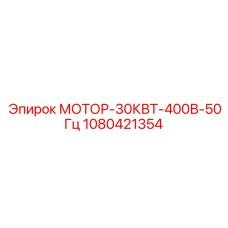 1080421354 МОТОР-30КВТ-400В-50Гц Epiroc