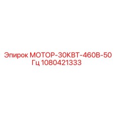 1080421333 МОТОР-30КВТ-460В-50Гц Epiroc