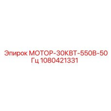 1080421331 МОТОР-30КВТ-550В-50Гц Epiroc
