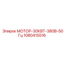 1080415516 МОТОР-30КВТ-380В-50Гц Epiroc