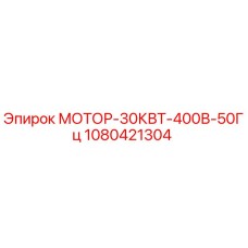 1080421304 МОТОР-30КВТ-400В-50Гц Epiroc
