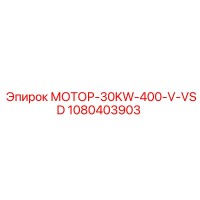 1080403903 МОТОР-30KW-400-V-VSD Эпирок