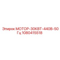 1080415518 МОТОР-30КВТ-440В-50Гц Epiroc