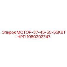 1080292747 МОТОР-37-45-50-55КВТ-ЧРП Epiroc