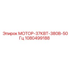 1080499188 МОТОР-37КВТ-380В-50Гц Epiroc