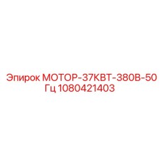 1080421403 МОТОР-37КВТ-380В-50Гц Epiroc