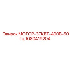 1080419204 МОТОР-37КВТ-400В-50Гц Epiroc