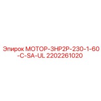2202261020 МОТОР-3HP2P-230-1-60-C-SA-UL Epiroc