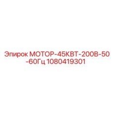 1080419301 МОТОР-45КВТ-200В-50-60Гц Epiroc
