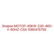 1080415755 МОТОР-45KW-230-460-V-60HZ-CSA Epiroc