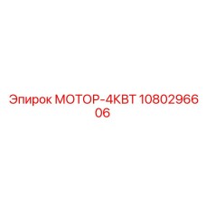 1080296606 МОТОР-4КВТ Эпирок