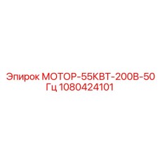 1080424101 МОТОР-55КВТ-200В-50Гц Epiroc