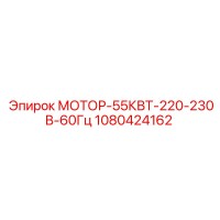 1080424162 МОТОР-55КВТ-220-230В-60Гц Epiroc