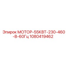 1080419462 МОТОР-55КВТ-230-460-В-60Гц Epiroc