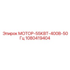 1080419404 МОТОР-55КВТ-400В-50Гц Epiroc