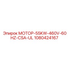 1080424167 МОТОР-55KW-460V-60HZ-CSA-UL Epiroc