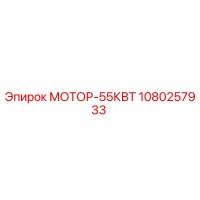 1080257933 МОТОР-55КВТ Эпирок