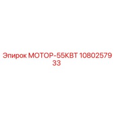 1080257933 МОТОР-55КВТ Эпирок