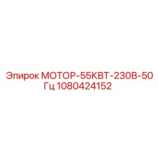 1080424152 МОТОР-55КВТ-230В-50Гц Epiroc