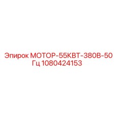 1080424153 МОТОР-55КВТ-380В-50Гц Epiroc
