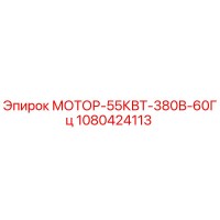 1080424113 МОТОР-55КВТ-380В-60Гц Epiroc