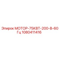 1080411416 МОТОР-75КВТ-200-В-60Гц Epiroc