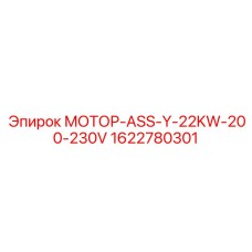 1622780301 МОТОР-ASS-Y-22KW-200-230V Epiroc