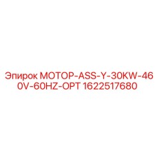 1622517680 МОТОР-ASS-Y-30KW-460V-60HZ-OPT Epiroc