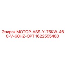 1622555480 МОТОР-ASS-Y-75KW-460-V-60HZ-OPT Epiroc