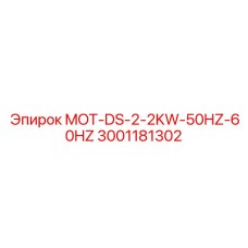 3001181302 MOT-DS-2-2KW-50HZ-60HZ Epiroc