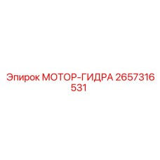 2657316531 МОТОР-ГИДРАВЛИКА Epiroc