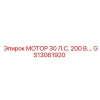 GS13061920 МОТОР 30 Л.С. 200 В. Epiroc