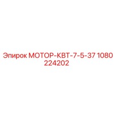 1080224202 МОТОР-КВТ-7-5-37 Epiroc