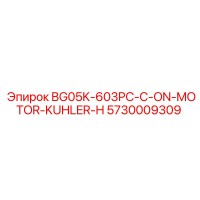 5730009309 BG05K-603PC-C-ON-MOTOR-KUHLER-H Epiroc
