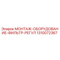 1310072367 МОНТАЖ-ОБОРУДОВАНИЕ-ФИЛЬТР-РЕГУЛ Epiroc